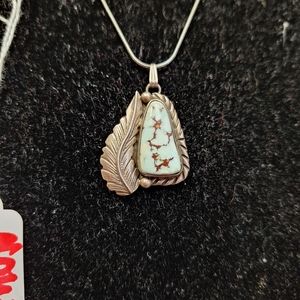 Emerald Valley Turquoise Navajo Pendant